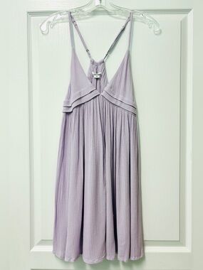 O'Neill Saltwater Solids Women's Sleeveless Sundress, Purple, Swim Cover-Up